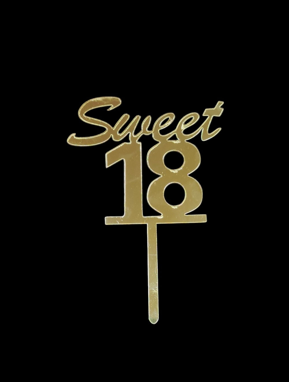 Sweet 18 Acrylic Topper RT00840