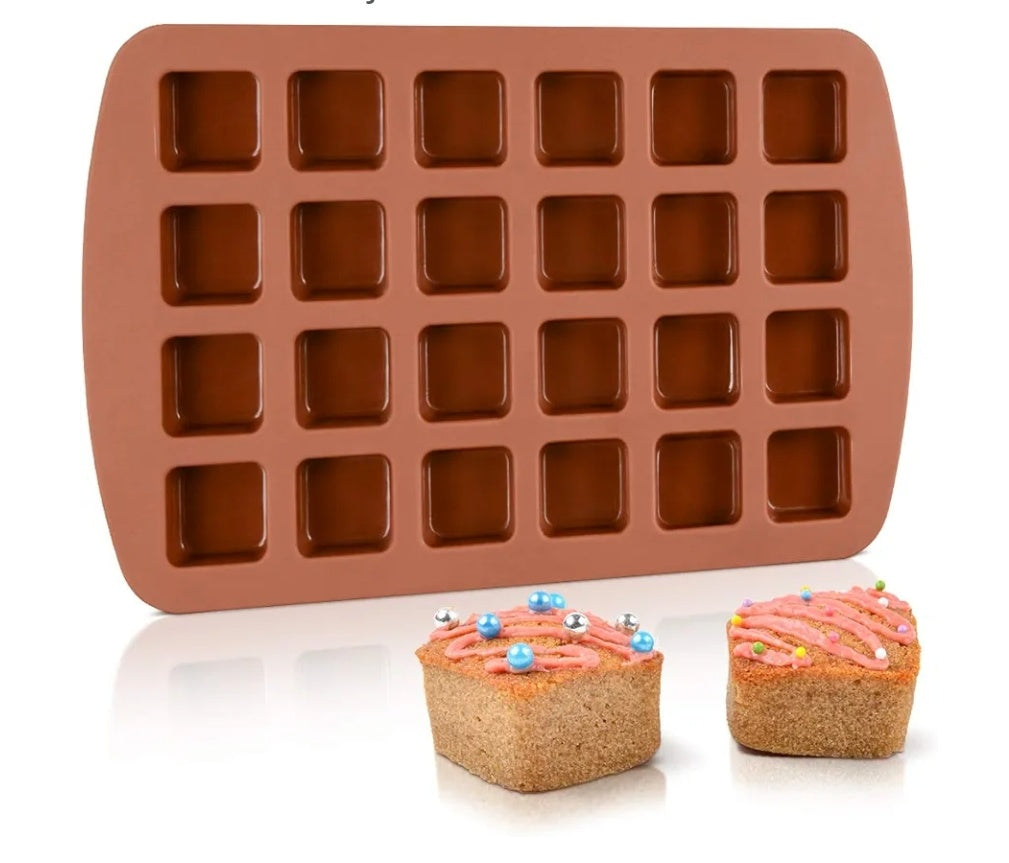 24 Cavity Chocolate Silicon  Mould