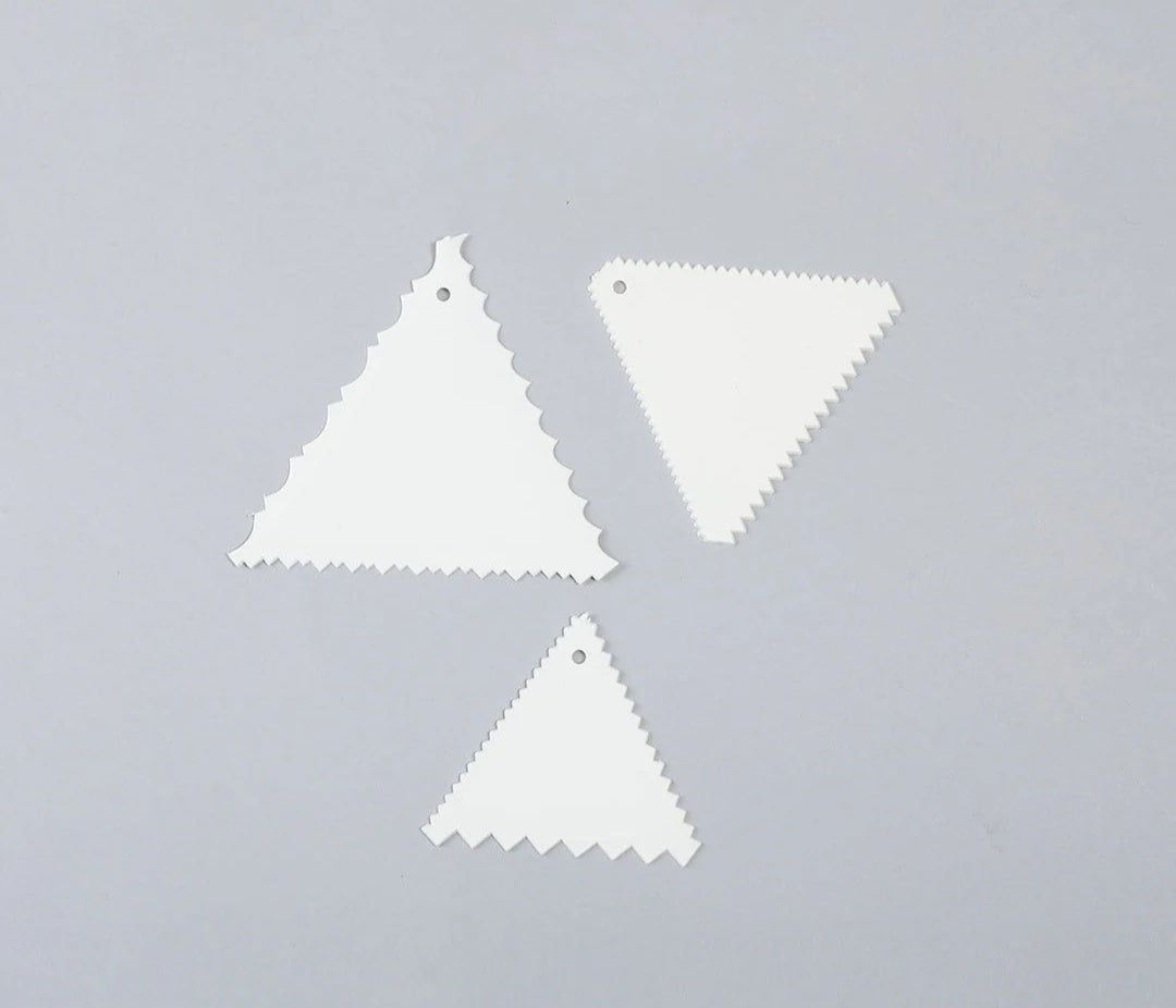 Triangle scrapper Set Of 3
