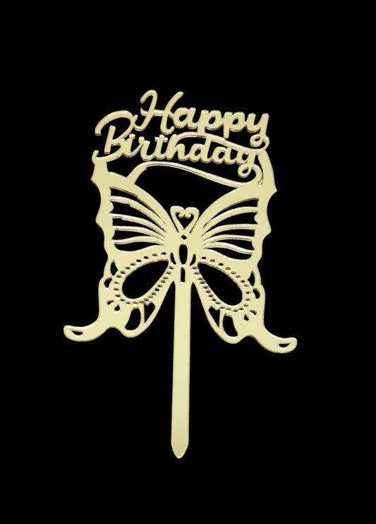 Happy Birthday Acrylic Topper