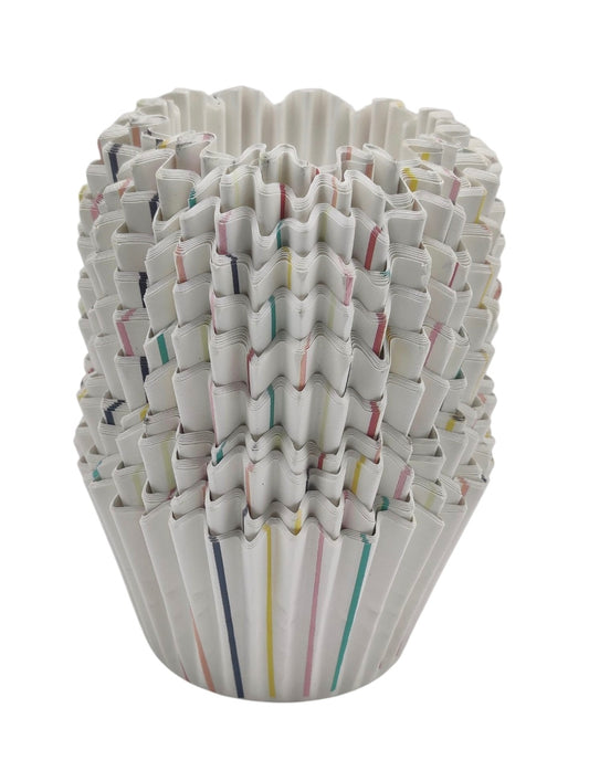 Premium Hard Cup Cake Liner Bake and Serve  pack of 50 Size 2.5x1.5