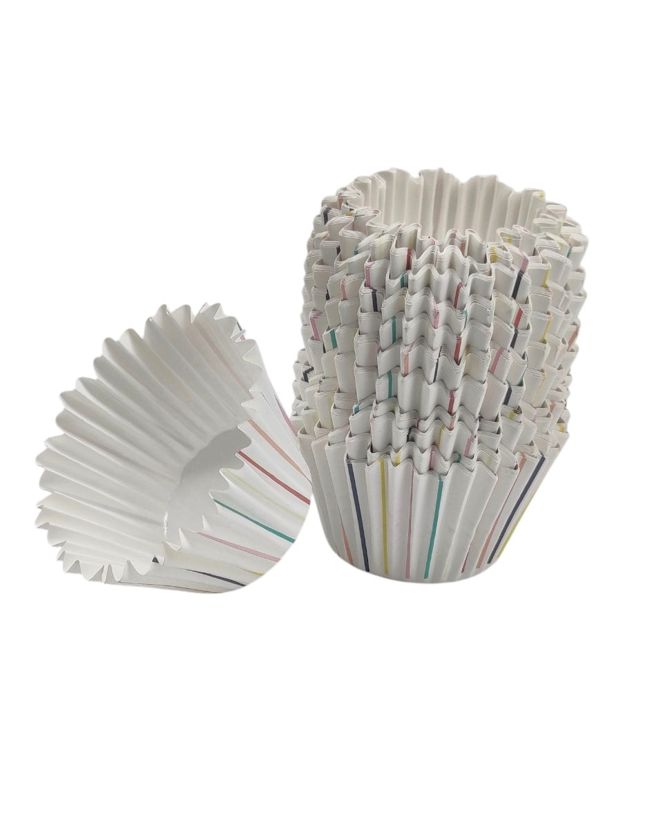 Premium Hard Cup Cake Liner Bake and Serve  pack of 50 Size 2.5x1.5
