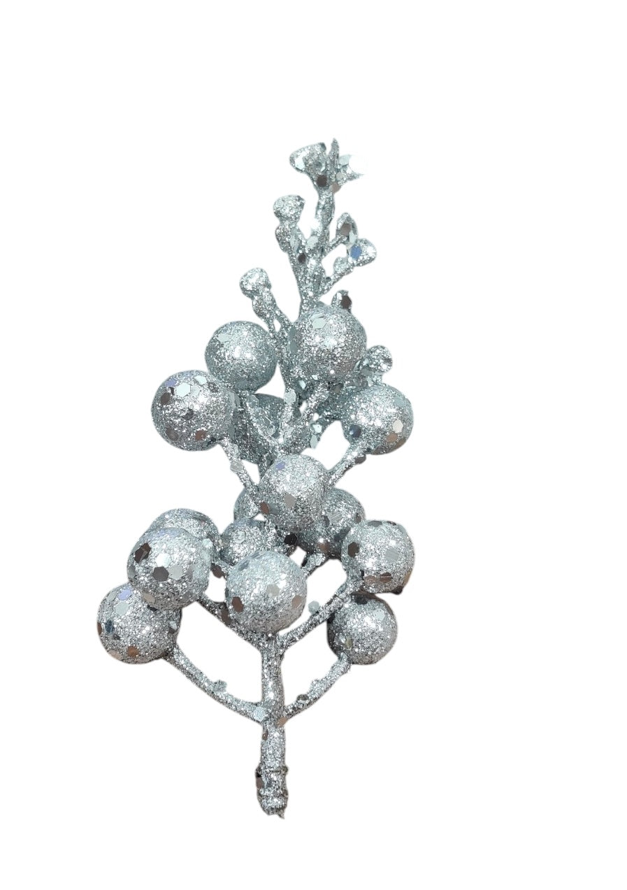 Silver Cherry Topper