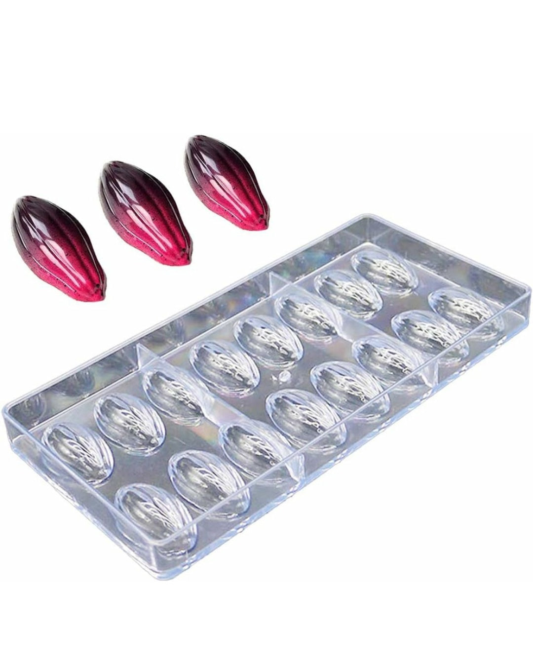 Cocoa Fruit Nut Shape Polycarbonate Mould