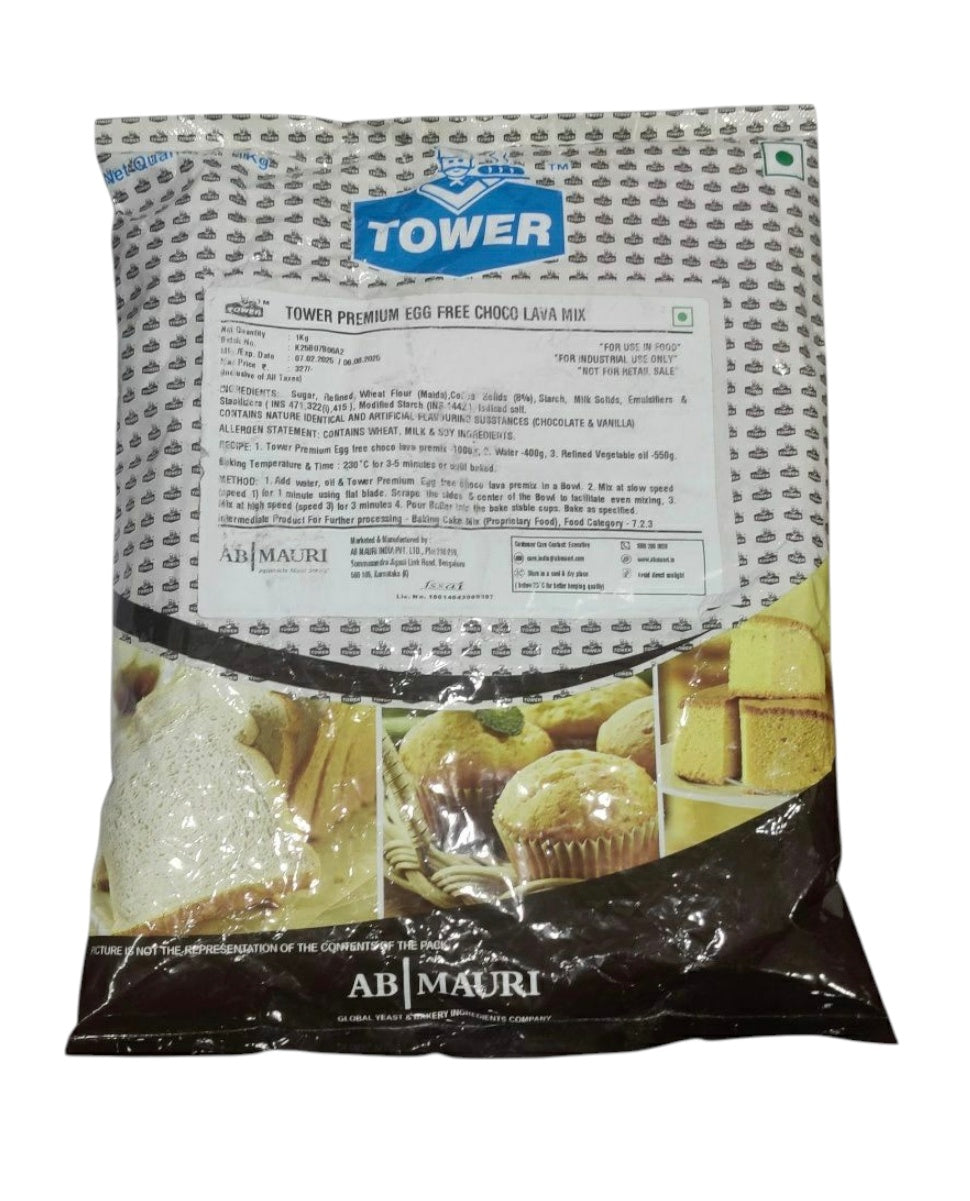 Tower Premium Egg Free Choco Lava Mix 1 kg