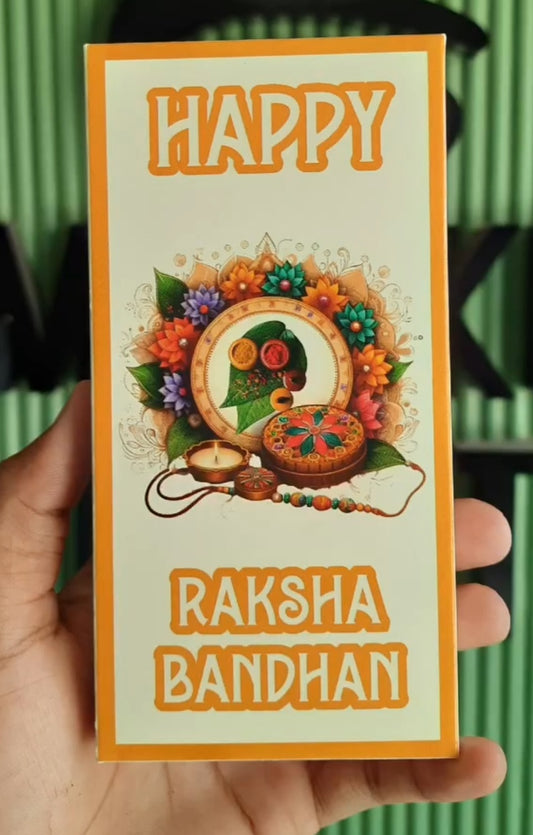 Rakhi Bar Box Size 6x3 inch