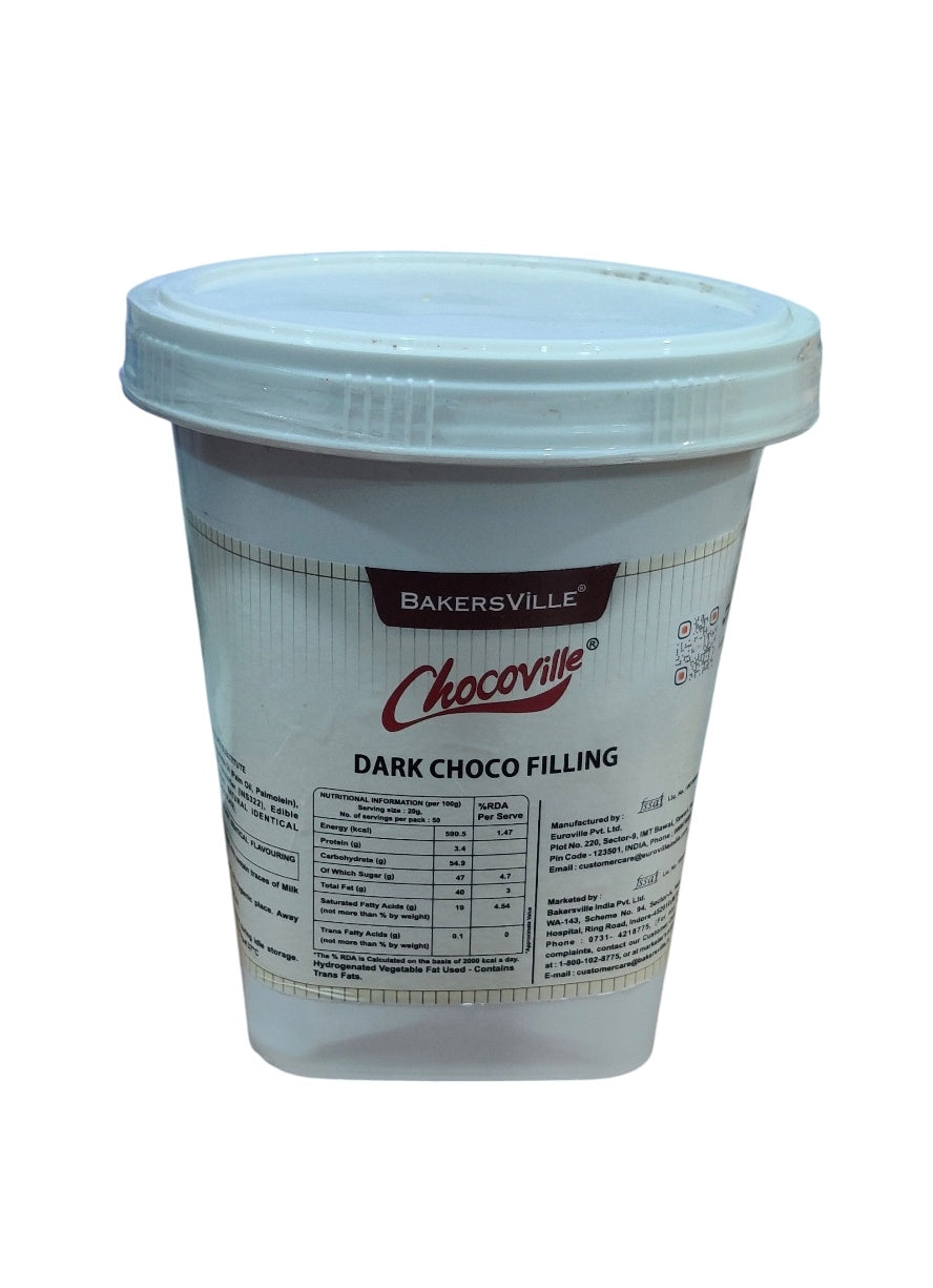 Bakersville Chocoville Dark choco Filling 1 kg