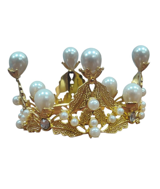 Golden Metal Medium Crown