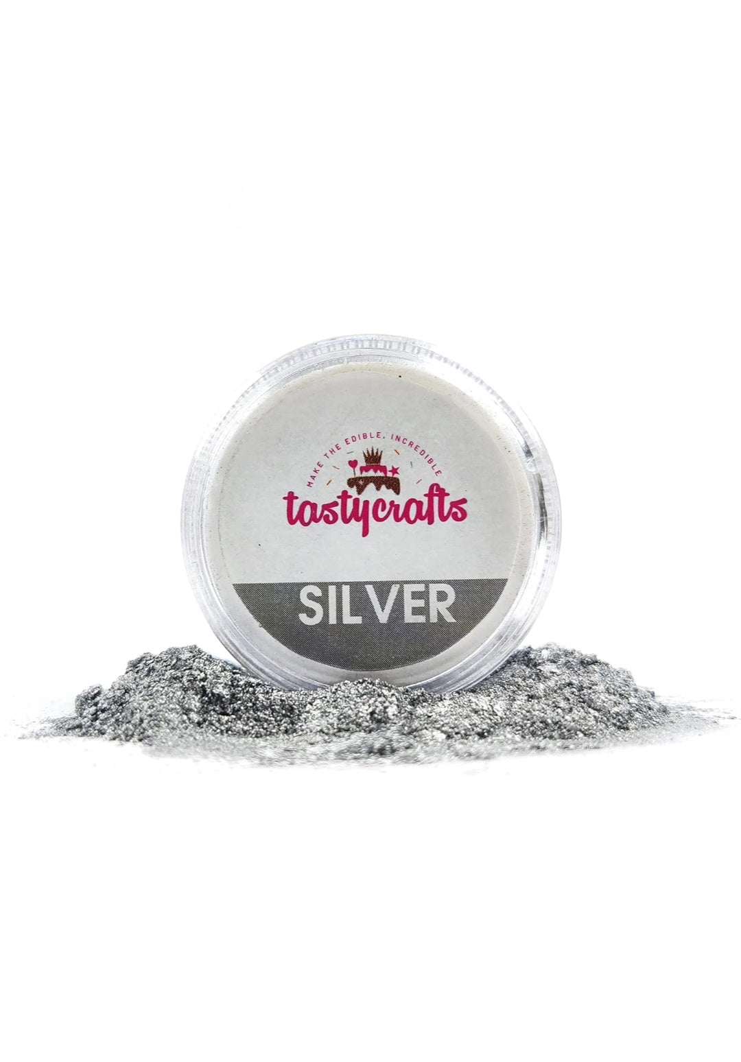 Tastycraft Silver Luster dust 4.5 gm