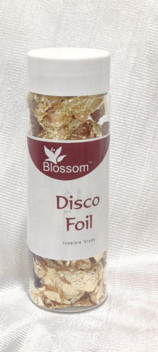 Blossom Disco Foil (Golden Flakes)