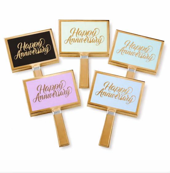 Happy Anniversary Paper Tag Pack of 100