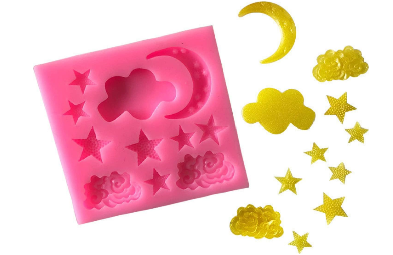 Star Moon silicon mould