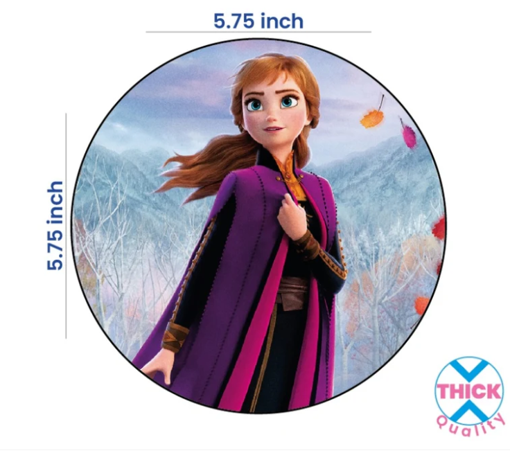 Tastycraft (Frozen Anna)  theme Edible Precut Wafer sheet (EWC-120)