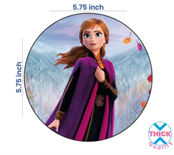 Tastycraft (Frozen Anna)  theme Edible Precut Wafer sheet (EWC-120)