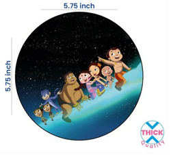 Tastycraft (Chhota Bheem )  theme Edible Precut Wafer sheet (EWC-110)