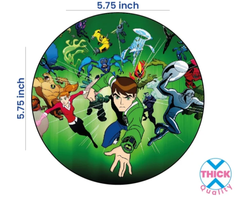 Tastycraft (Ben 10)  theme Edible Precut Wafer sheet (EWC-105)