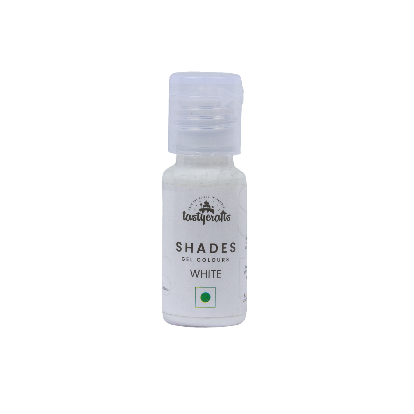 Tastycrafts White Gel Colour 20 gm
