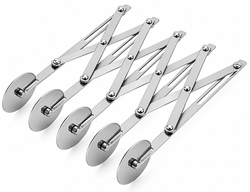 Adjustable 5-Wheel Flair Stainless Steel Pastry Cutter