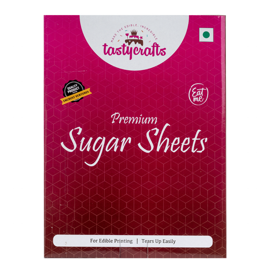 Tastycraft Edible Sugar Sheet (pack of 25 sheet)