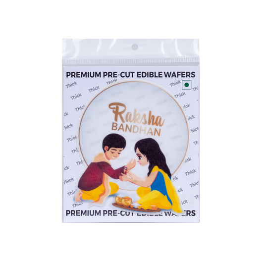 Tastycraft Rakshabandhan Edible Precut Wafer Paper