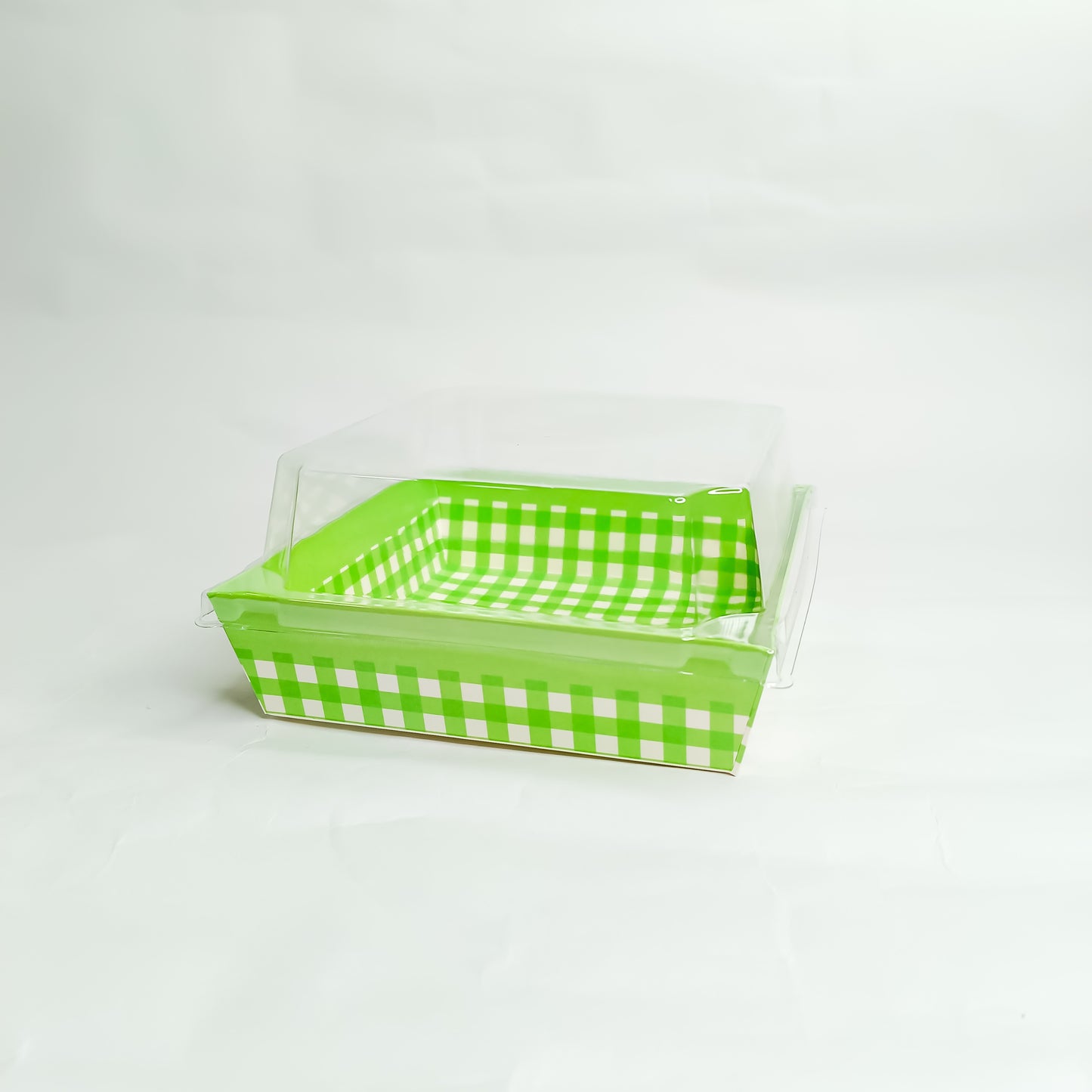 Loaf mould with lid bake and serve mould  Square (Random colour) Size-4.9*4.5*1.5 inch