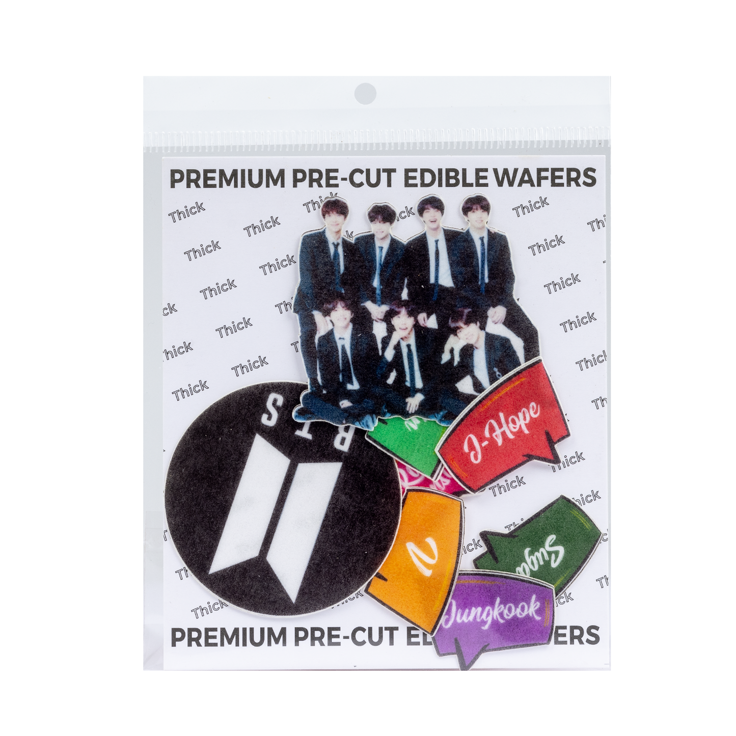 Tastycrafts Pre-cut Edible Waffer paper Pack of - 9 (WPC-056)