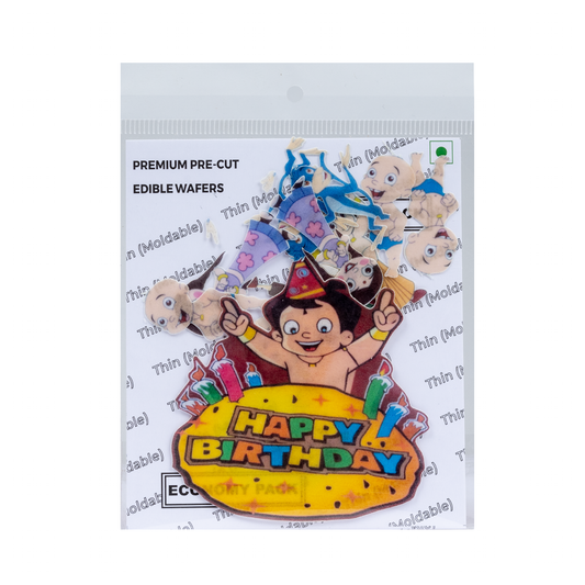 Chhota Bheem Edible Pre-Cut Wafers (WPC-059)