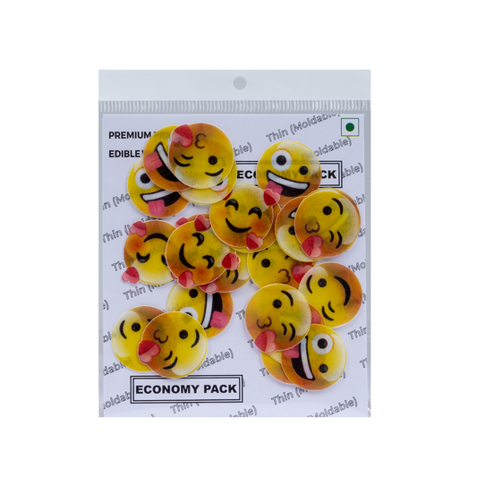 Emoji  Edible Pre-Cut Wafers (WPC-609)