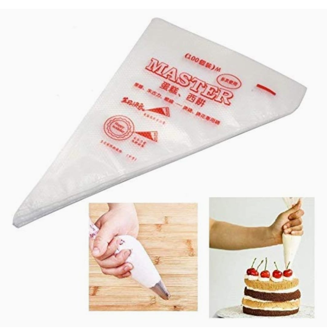 piping bag big size Pack Of 100