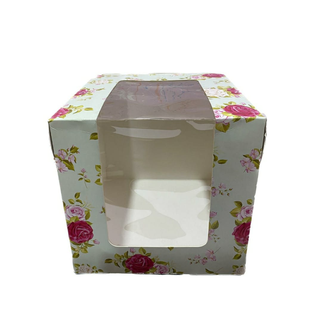 L Shape 1 Pound Tall Cake Box 8*8*8