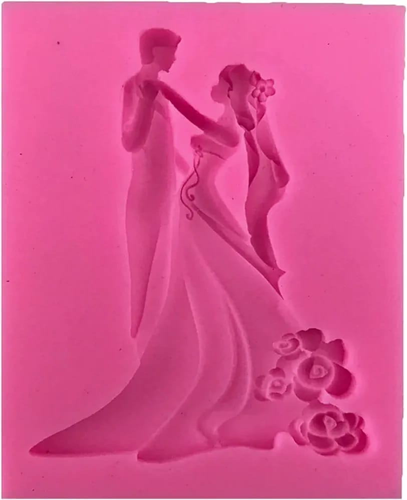 Fondant Silicon couple cutter