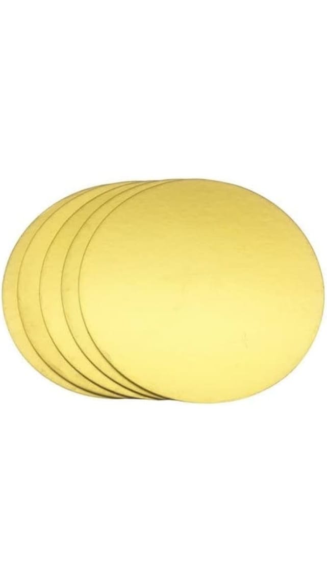 2 Pound Baseboard Round Golden size-10 Inch