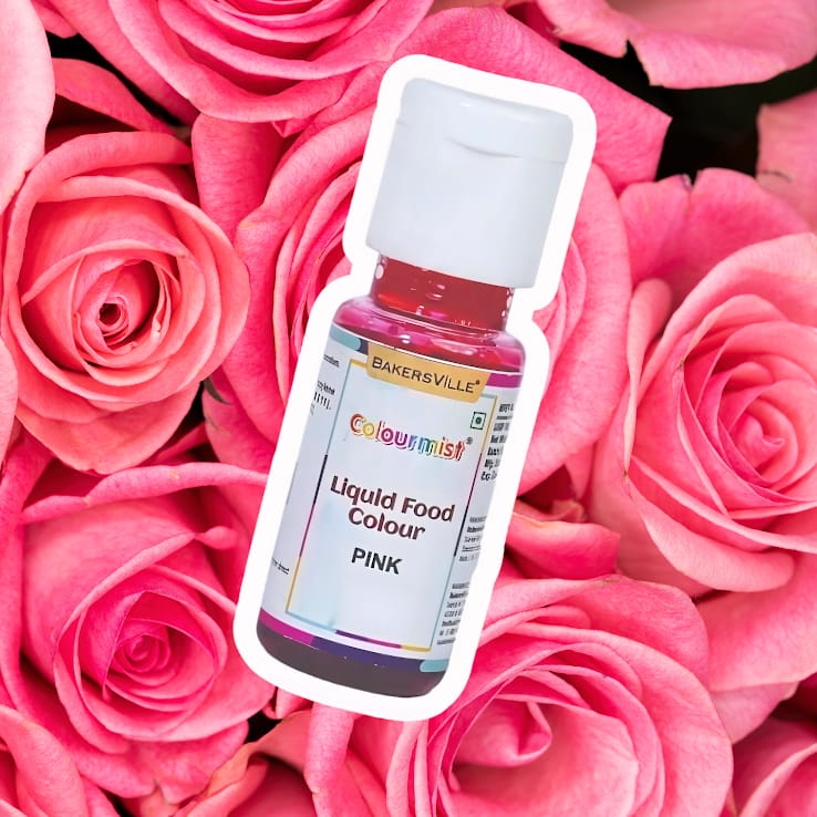 Bakersville Colourmist Pink Liquid Food Colour 20g