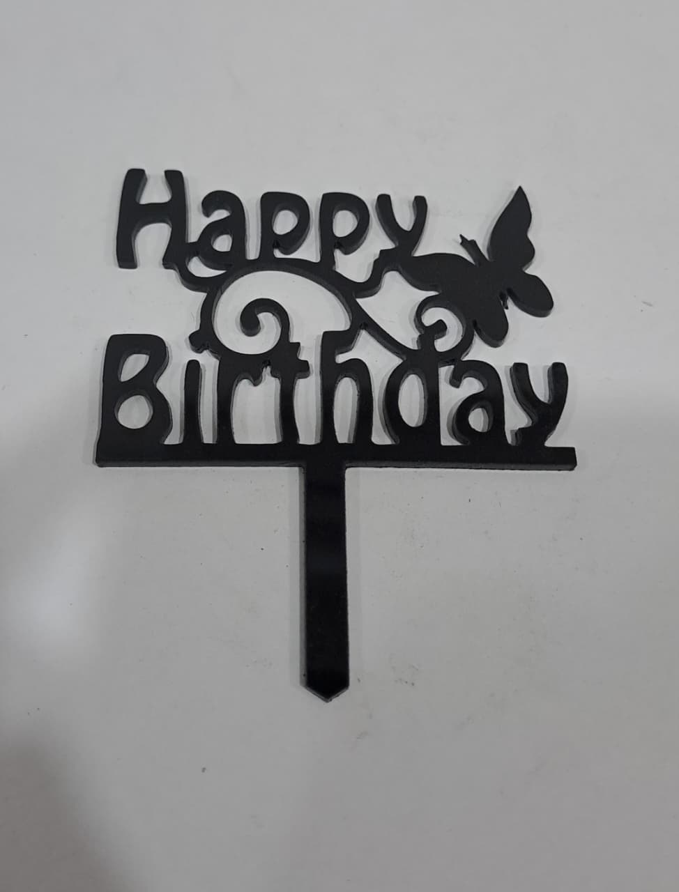 Happy Birthday Topper pack of 5 size - 3 inch