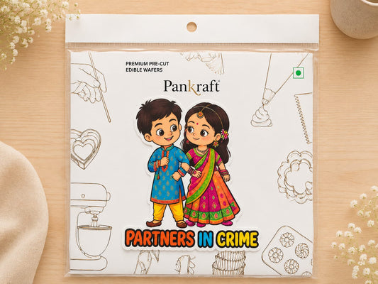 PanKraft Partners in Crime Raksha Bandhan Edible Wafer