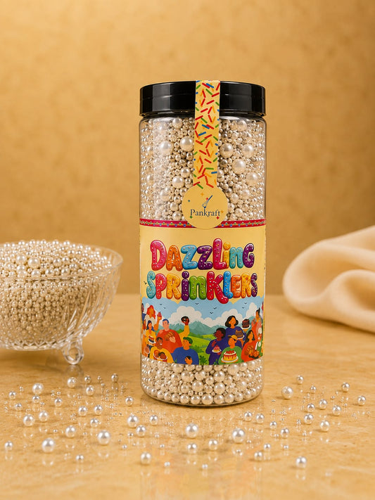 Pankraft Premium Silver Mix Dazzling Sprinkles 750gm