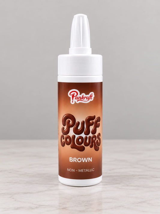 Pankraft Non Metallic Brown Puff Colour -60gm