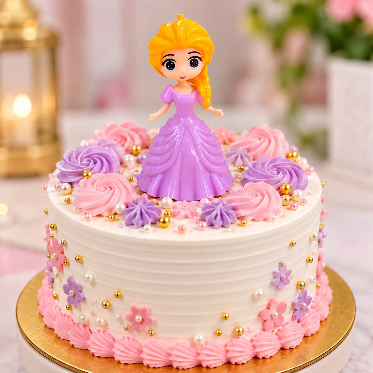 Mini Princess Doll For Cake Decoration