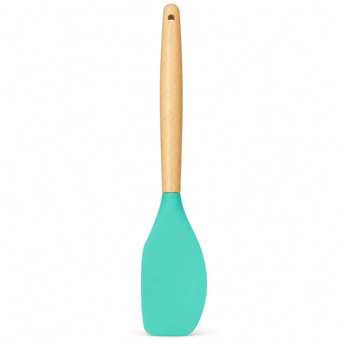 Silicone Spatula with Wooden Handle-01