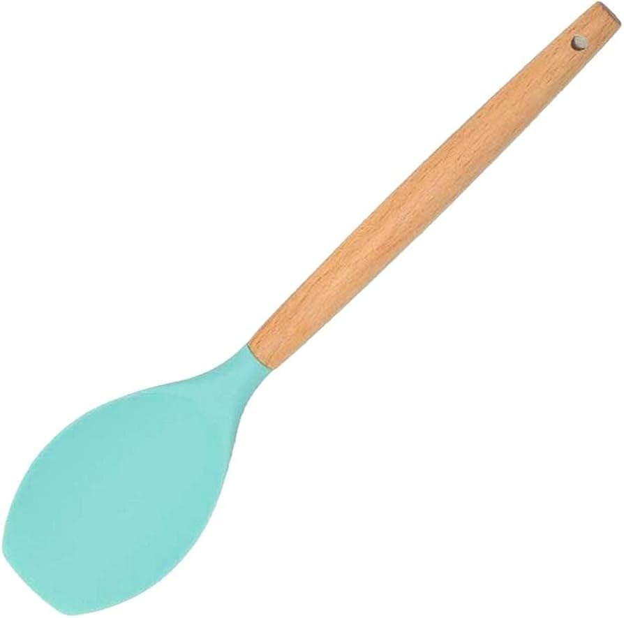 Silicone Spatula with Wooden Handle-09