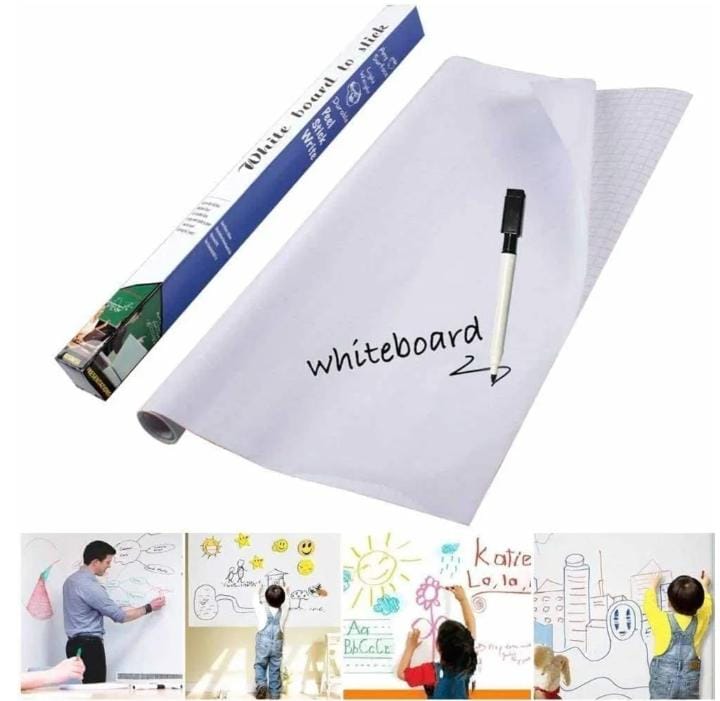 Whiteboard Roll Sheet with Marker Pen