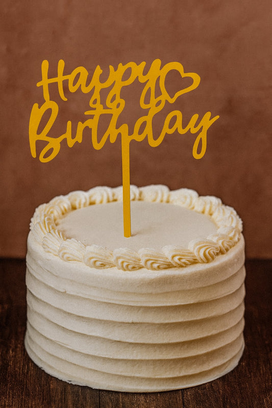 Economic Happy Birthday Cake Topper