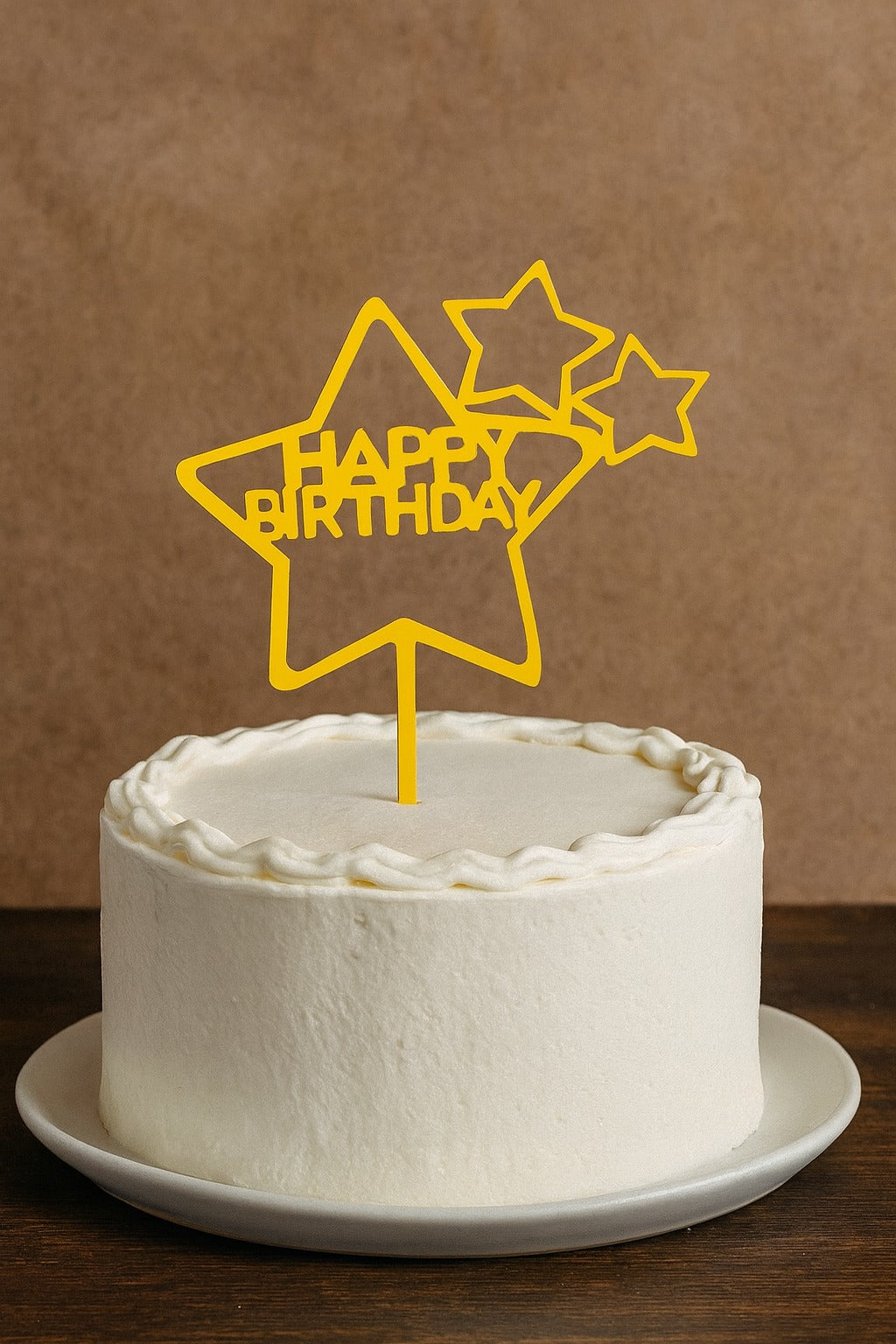 Economic Happy Birthday Cake Topper