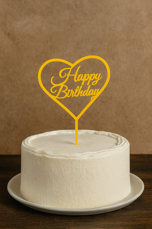 Economic Happy Birthday Cake Topper