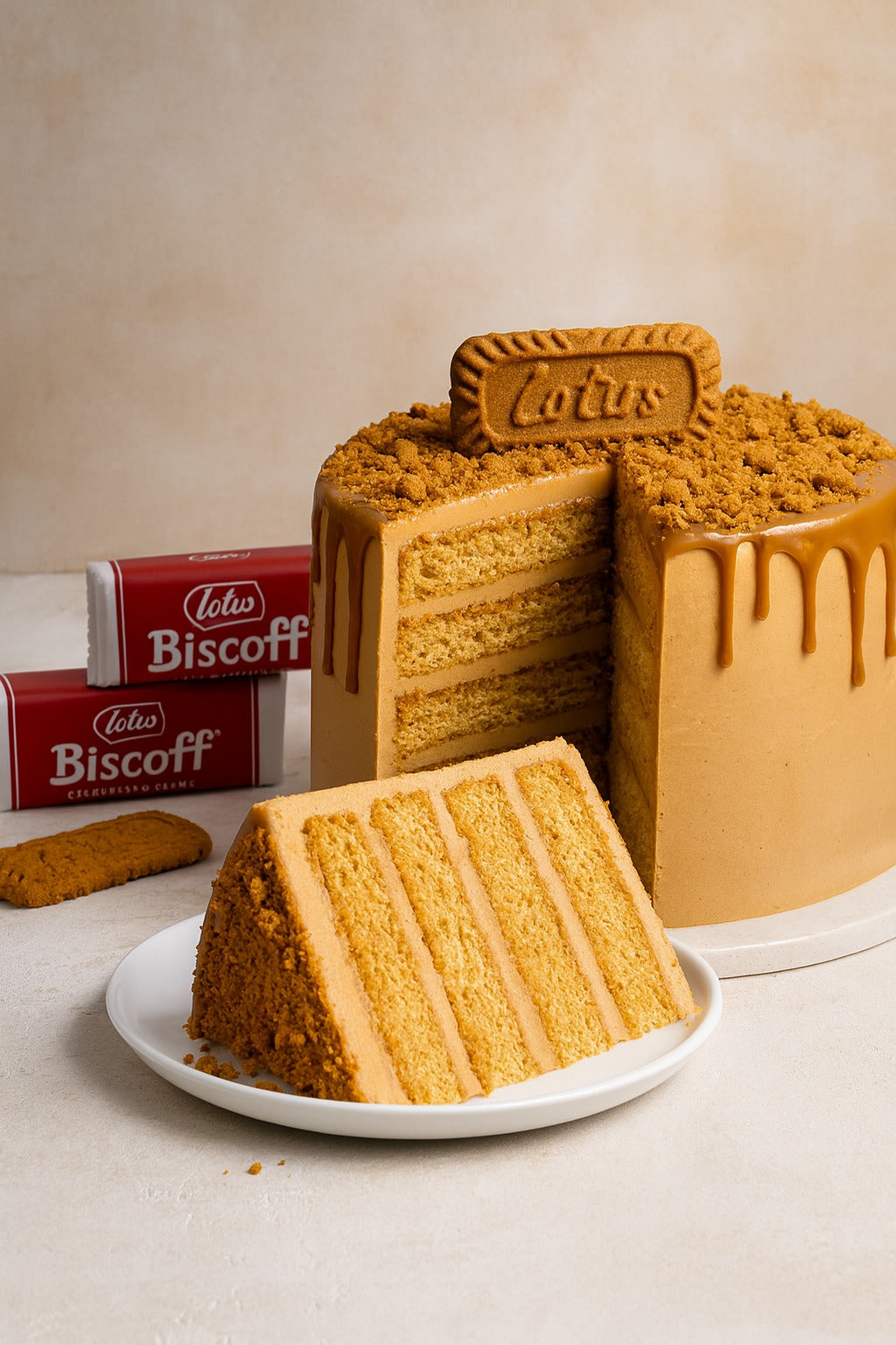 Indian Lotus Biscoff Biscuit 225 gm
