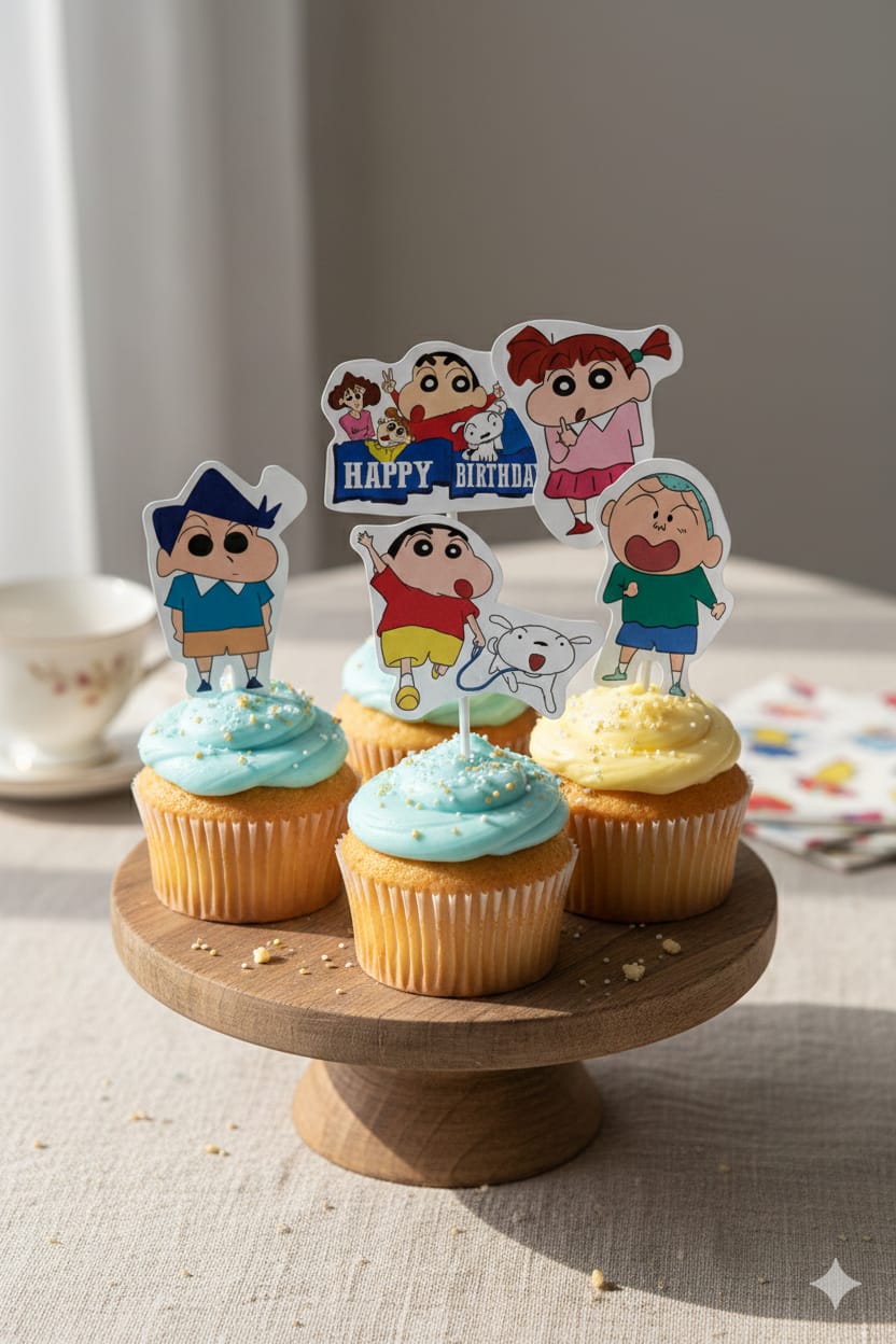 Shinchan Theme Topper