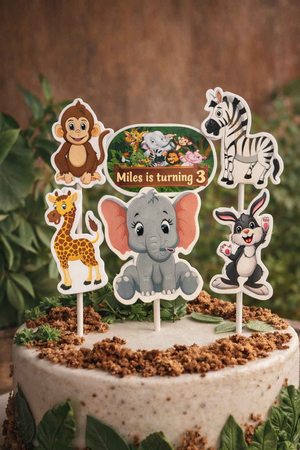 Jungle Theme Topper