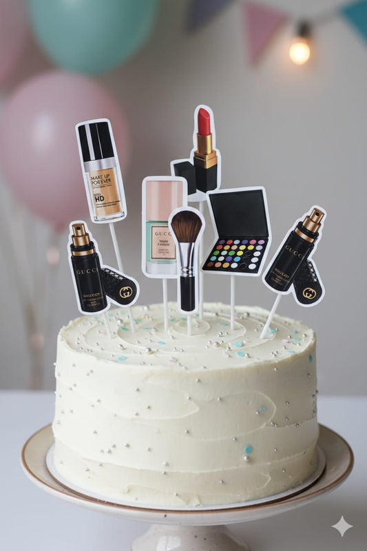 Makeup theme topper