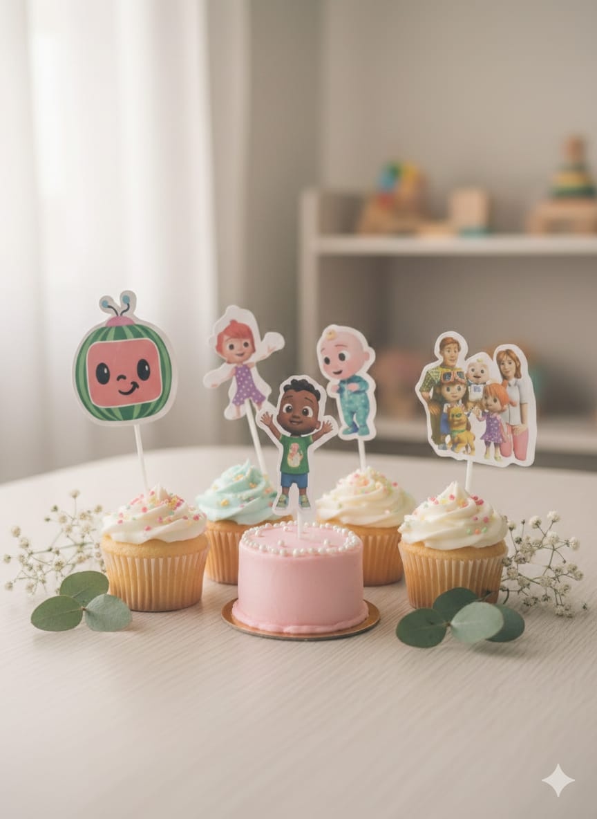 Cocomelon Theme Topper