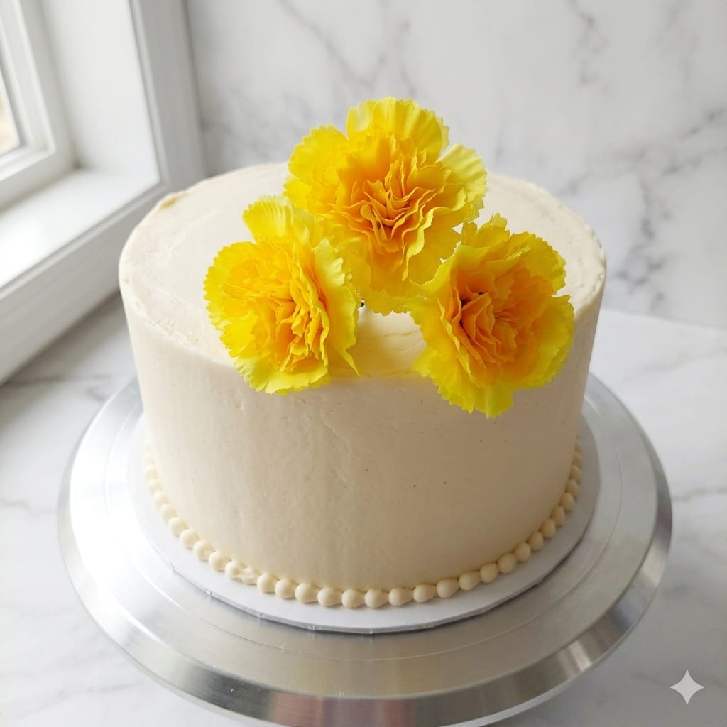 Carnishing Yellow Artificial Flower
